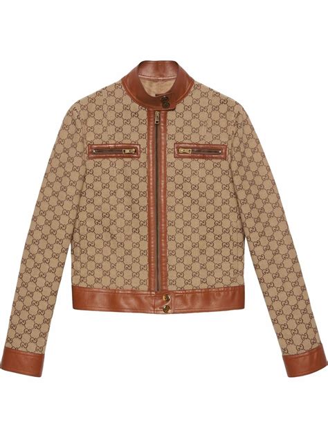 gg gucci jacket|gucci jacket farfetch.